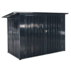 Ocelový box na dva odpadkové koše